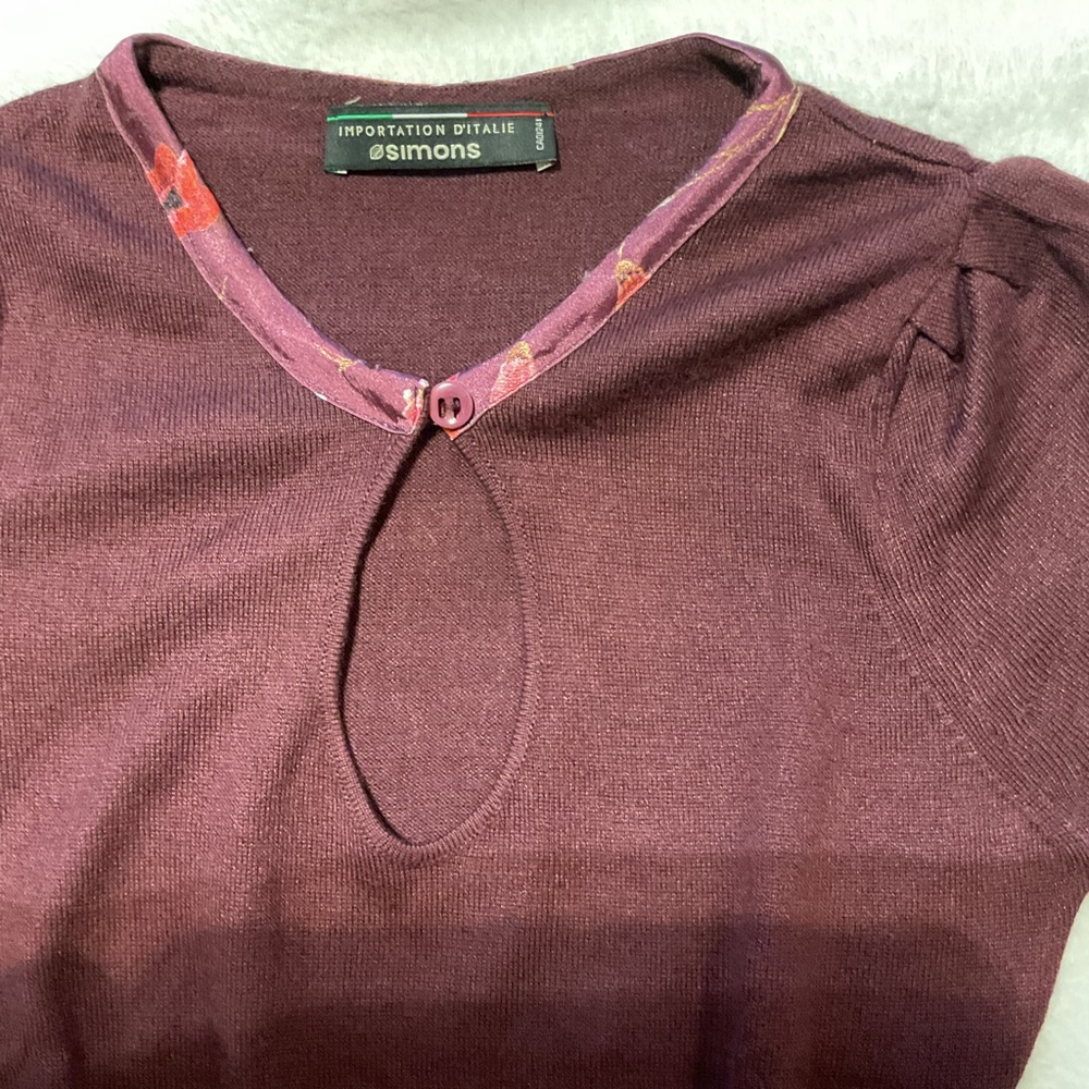 Simons Women's Purple Top